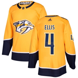 Men's Ryan Ellis Nashville Predators Authentic Jersey - Gold