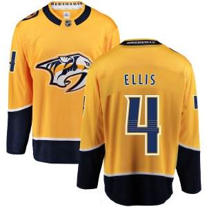 Men's Ryan Ellis Nashville Predators Home Breakaway Jersey - Yellow