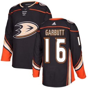 Men's Ryan Garbutt Anaheim Ducks Authentic Jersey - Black