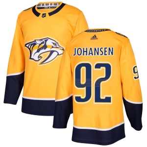 Men's Ryan Johansen Nashville Predators Authentic Jersey - Gold