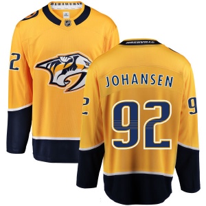 Men's Ryan Johansen Nashville Predators Home Breakaway Jersey - Yellow