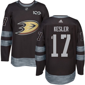 Men's Ryan Kesler Anaheim Ducks Authentic 1917-2017 100th Anniversary Jersey - Black