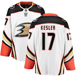 Men's Ryan Kesler Anaheim Ducks Authentic Away Jersey - White