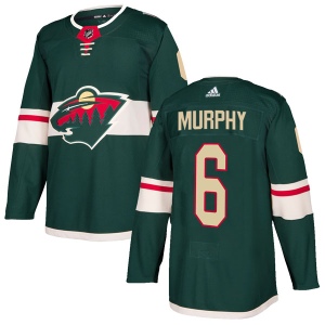 Men's Ryan Murphy Minnesota Wild Authentic Home Jersey - Green