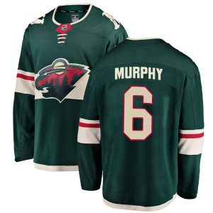 Men's Ryan Murphy Minnesota Wild Breakaway Home Jersey - Green