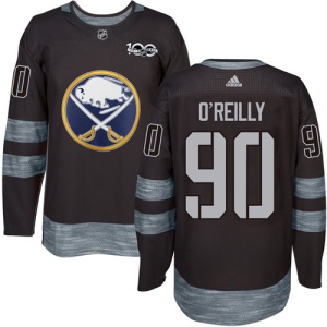 Men's Ryan O'Reilly Buffalo Sabres Authentic 1917-2017 100th Anniversary Jersey - Black