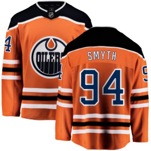 Men's Ryan Smyth Edmonton Oilers Home Breakaway Jersey - Orange