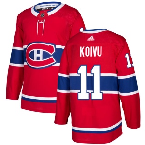 Men's Saku Koivu Montreal Canadiens Authentic Jersey - Red