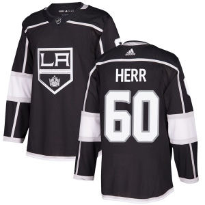 Men's Sam Herr Los Angeles Kings Authentic Home Jersey - Black