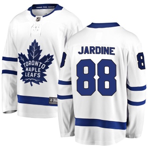 Men's Sam Jardine Toronto Maple Leafs Breakaway Away Jersey - White