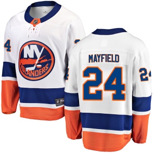 Men's Scott Mayfield New York Islanders Breakaway Away Jersey - White