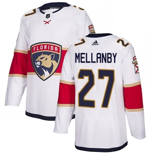 Men's Scott Mellanby Florida Panthers Authentic Away Jersey - White