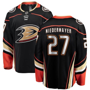 Men's Scott Niedermayer Anaheim Ducks Authentic Home Jersey - Black