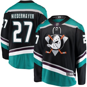 Men's Scott Niedermayer Anaheim Ducks Breakaway Alternate Jersey - Black