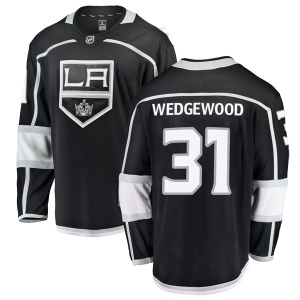 Men's Scott Wedgewood Los Angeles Kings Breakaway Home Jersey - Black