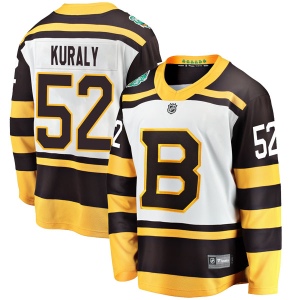 Men's Sean Kuraly Boston Bruins 2019 Winter Classic Breakaway Jersey - White