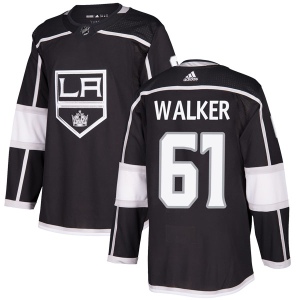 Men's Sean Walker Los Angeles Kings Authentic Home Jersey - Black