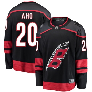 Men's Sebastian Aho Carolina Hurricanes Breakaway Alternate Jersey - Black