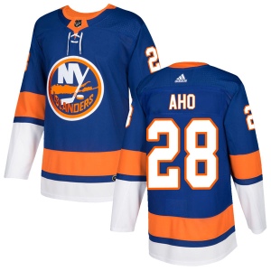 Men's Sebastian Aho New York Islanders Authentic Home Jersey - Royal