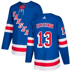 Men's Sergei Nemchinov New York Rangers Authentic Jersey - Royal