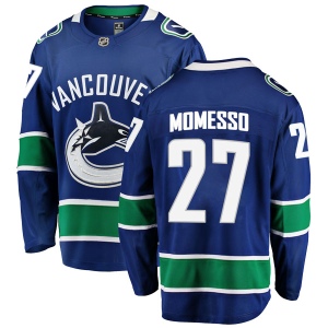 Men's Sergio Momesso Vancouver Canucks Breakaway Home Jersey - Blue