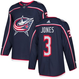 Men's Seth Jones Columbus Blue Jackets Authentic Jersey - Navy