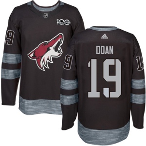 Men's Shane Doan Arizona Coyotes Authentic 1917-2017 100th Anniversary Jersey - Black