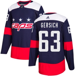 Men's Shane Gersich Washington Capitals Authentic 2018 Stadium Series Jersey - Navy Blue