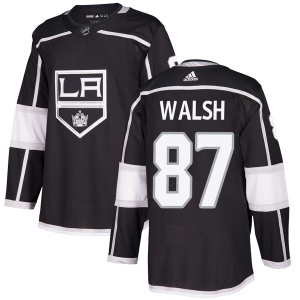 Men's Shane Walsh Los Angeles Kings Authentic Home Jersey - Black