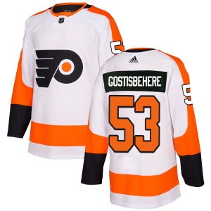 Men's Shayne Gostisbehere Philadelphia Flyers Authentic Jersey - White