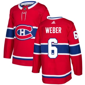 Men's Shea Weber Montreal Canadiens Authentic Jersey - Red