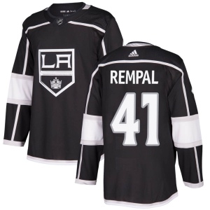 Men's Sheldon Rempal Los Angeles Kings Authentic Home Jersey - Black