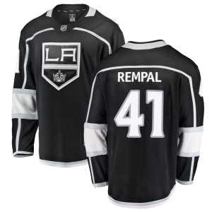 Men's Sheldon Rempal Los Angeles Kings Breakaway Home Jersey - Black