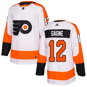 Men's Simon Gagne Philadelphia Flyers Authentic Jersey - White