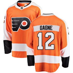 Men's Simon Gagne Philadelphia Flyers Breakaway Home Jersey - Orange