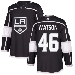 Men's Spencer Watson Los Angeles Kings Authentic Home Jersey - Black