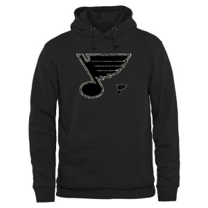 Men's St. Louis Blues Rink Warrior Pullover Hoodie - Black