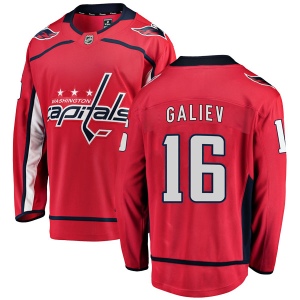 Men's Stanislav Galiev Washington Capitals Breakaway Home Jersey - Red