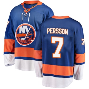 Men's Stefan Persson New York Islanders Breakaway Home Jersey - Blue