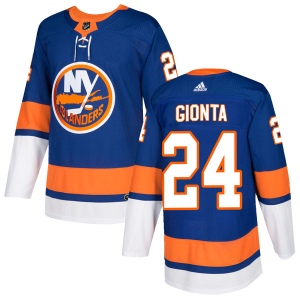 Men's Stephen Gionta New York Islanders Authentic Home Jersey - Royal