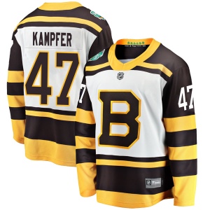 Men's Steve Kampfer Boston Bruins 2019 Winter Classic Breakaway Jersey - White