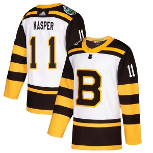 Men's Steve Kasper Boston Bruins Authentic 2019 Winter Classic Jersey - White