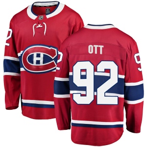 Men's Steve Ott Montreal Canadiens Breakaway Home Jersey - Red