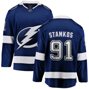 Men's Steven Stamkos Tampa Bay Lightning Home Breakaway Jersey - Blue