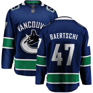 Men's Sven Baertschi Vancouver Canucks Home Breakaway Jersey - Blue