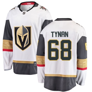 Men's T.J. Tynan Vegas Golden Knights Breakaway White Away Jersey - Gold