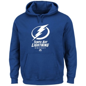 Men's Tampa Bay Lightning Critical Victory VIII Fleece Hoodie - - Royal Blue