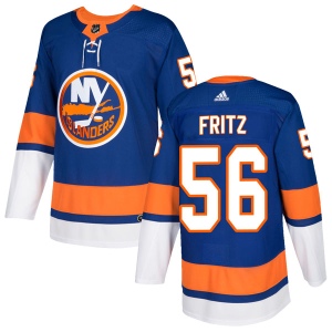 Men's Tanner Fritz New York Islanders Authentic Home Jersey - Royal