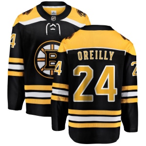 Men's Terry O'Reilly Boston Bruins Home Breakaway Jersey - Black