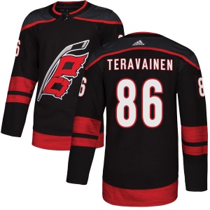 Men's Teuvo Teravainen Carolina Hurricanes Authentic Alternate Jersey - Black